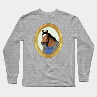 A Portrait Of The Horse As A Young Man Long Sleeve T-Shirt